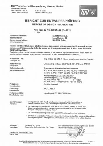 UNIQUBE-PED-Compliance-TUV-Certificate-2020